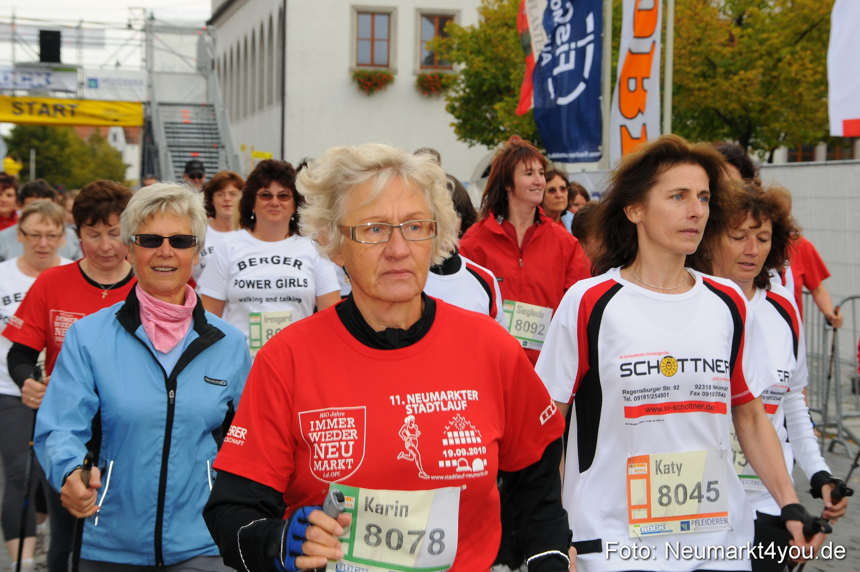 Nordic Walking Stadtlauf Neumarkt 180910 0008